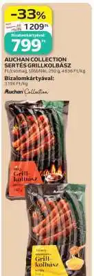 Auchan AUCHAN COLLECTION SERTÉS GRILLKOLBÁSZ ajánlat