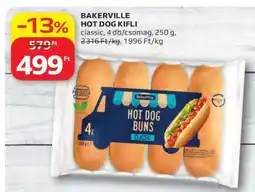 Auchan BAKERVILLE HOT DOG KIFLI ajánlat