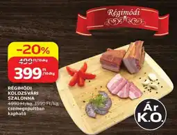 Auchan Régimódi Kolozsvári Szalonna ajánlat