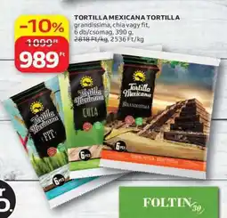 Auchan Tortilla Mexicana Tortilla ajánlat