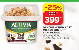 Auchan DANONE ACTIVIA ROST MIX&GO JOGHURT GRANOLÁVAL ajánlat