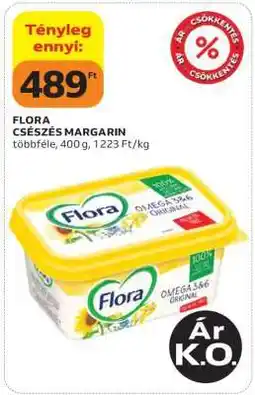 Auchan FLORA CSÉSZÉS MARGARIN ajánlat