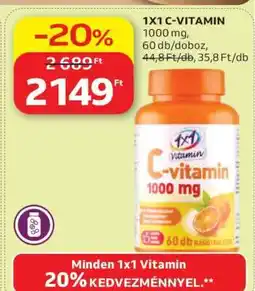 Auchan 1X1 C-VITAMIN ajánlat