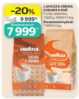 Auchan LAVAZZA CREMA SZEMES KÁVÉ ajánlat