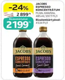 Auchan Jacobs Espresso koncentrátum ajánlat
