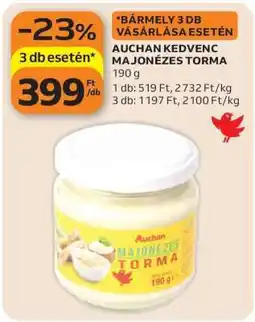 Auchan Auchan Kedvenc Majonézes Torma ajánlat