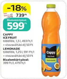 Auchan CAPPY Ice Fruit ajánlat