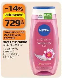 Auchan NIVEA tusfürdő ajánlat