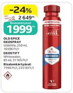 Auchan OLD SPICE DEOSPRAY ajánlat