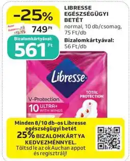 Auchan LIBRESSE EGÉSZSÉGÜGYI BETÉT ajánlat