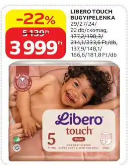 Auchan LIBERO TOUCH BUGYIPELENKA ajánlat