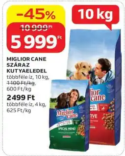 Auchan Miglior Cane Száraz Kutyaeledel ajánlat