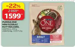 Auchan Purina One Mini Száraz Kutyaeledel ajánlat