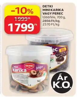 Auchan DETKI MINI KARIKA VAGY PEREC ajánlat