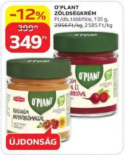 Auchan O'Plant Zöldségkrém ajánlat