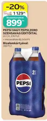 Auchan Pepsi vagy Pepsi Zero szénsavas üdítőital ajánlat