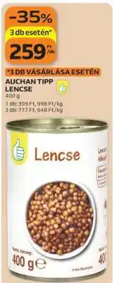 Auchan AUCHAN TIPP LENCSE ajánlat