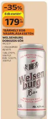 Auchan Welsenburg Dobozos Sör ajánlat