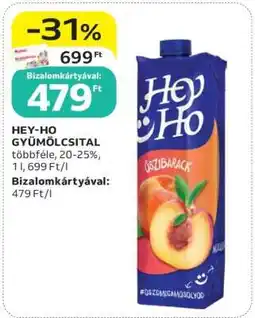 Auchan HEY-HO GYÜMÖLCSITAL ajánlat