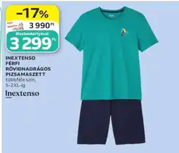 Auchan Inextenso férfi rövidnadrágos pizsamaszett ajánlat