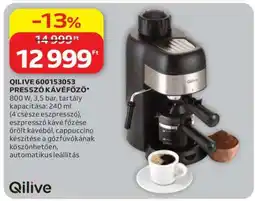 Auchan QILIVE 600153053 PRESSZÓ KÁVÉFŐZŐ ajánlat