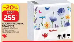 Auchan AUCHAN KEDVENC SZALVÉTA ajánlat