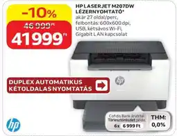 Auchan HP LaserJet M207DW Lézernyomtató ajánlat