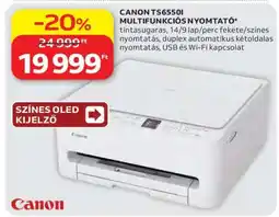 Auchan CANON TS6550I MULTIFUNKCIÓS NYOMTATÓ ajánlat