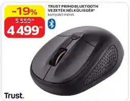 Auchan TRUST PRIMO BLUETOOTH VEZETÉK NÉLKÜLI EGÉR ajánlat