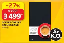 Auchan COFFEE CORTEZ SZEMES KÁVÉ ajánlat