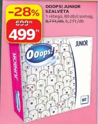 Ooops! Junior szalvéta