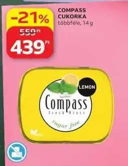 Auchan COMPASS CUKORKA ajánlat