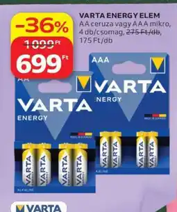 Auchan Varta Energy elem ajánlat