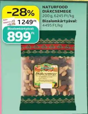 Auchan NATURFOOD DIÁKCSEMEGE ajánlat