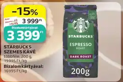 Auchan Starbucks szemes kávé ajánlat