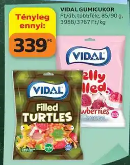 Auchan Vidal gumicukor ajánlat