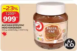 Auchan AUCHAN KEDVENC MOGYORÓKRÉM ajánlat