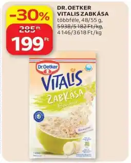 Auchan DR OETKER Vitalis zabkása ajánlat