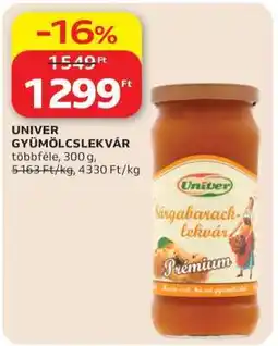 Auchan UNIVER GYÜMÖLCSLEKVÁR ajánlat