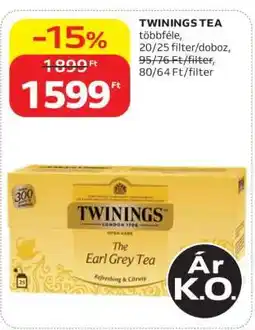 Auchan TWININGS TEA ajánlat