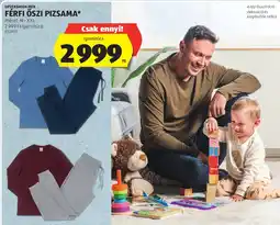 ALDI Up2fashion men férfi őszi pizsama ajánlat