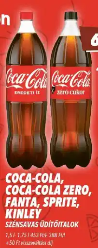 CBA Coca-cola coca-cola zero fanta sprite kinley ajánlat