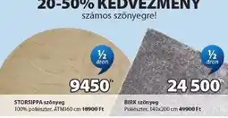 JYSK Storsippa szőnyeg ajánlat