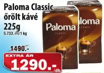 Paloma classic örölt kávé