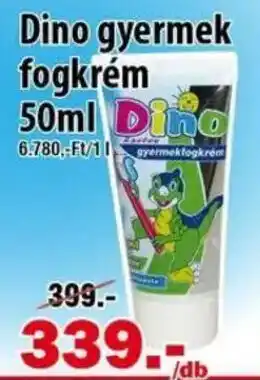 Dino gyermek fogkrém