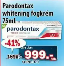 Vianni Drogéria Parodontax whitening fogkrém ajánlat