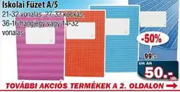 Vianni Drogéria Iskolai Füzet A/5 ajánlat