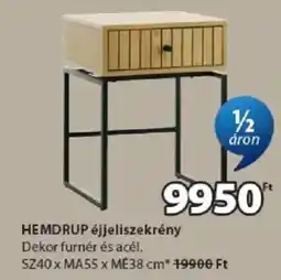 JYSK hemdrup éjjeliszekrény ajánlat