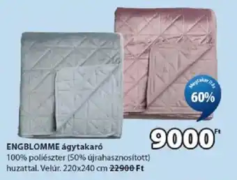 Engblomme ágytakaró
