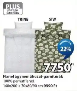 JYSK Trine siw flanel ágyneműhuzat-garnitúrák ajánlat